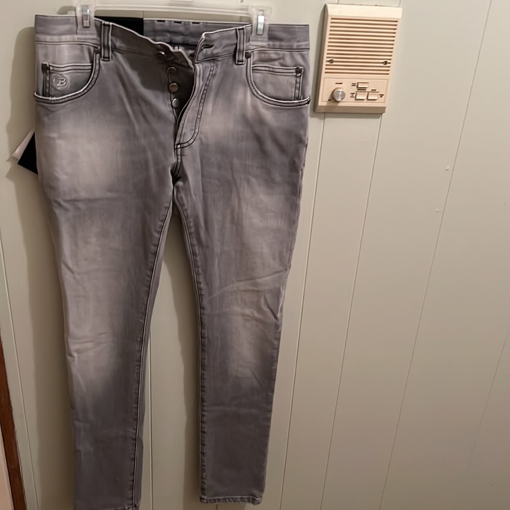Balmain Slim Jeans Size 30 (Gray)